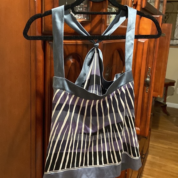 Beautiful Summer Strappy Silk Top - Picture 4 of 6